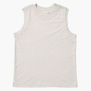 Richer Poorer Easy Tank in Mushroom White Size Large